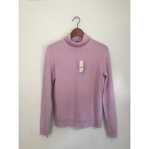 Brooks Brother | 100% Cashmere Lilac Sweater NWT